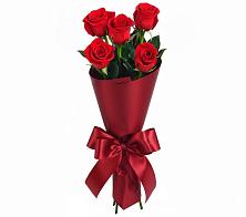 Букет 5 Красных роз Эдлесс Лав в Дивеево
