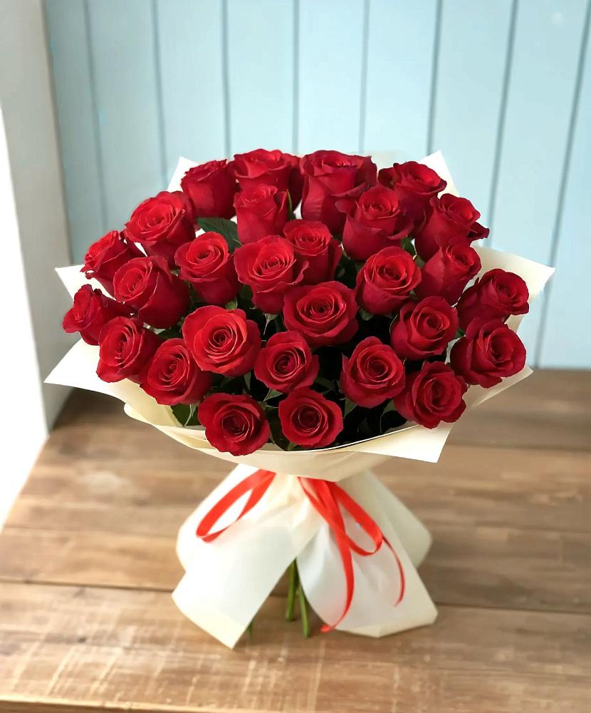 Букет 29 Красных роз в Дивеево