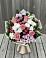 Букет цветов из: Альстромерии, Гвоздики, Розы и Хризантемы в Дивеево