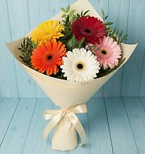 Букет цветов из:  Герберы в Дивеево