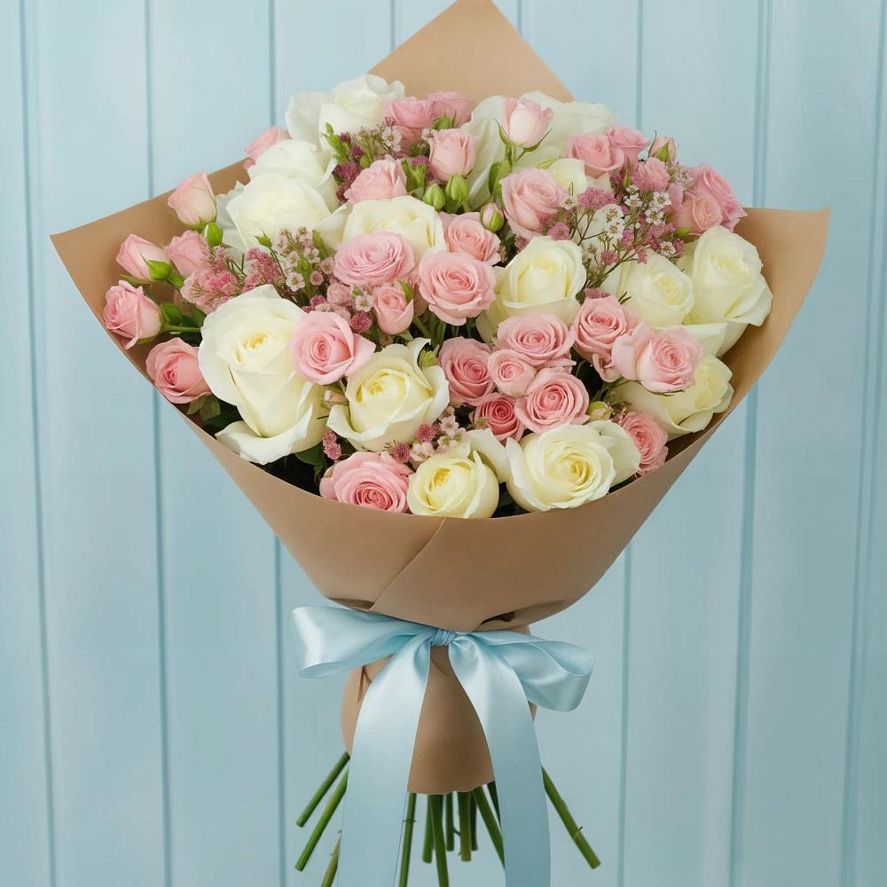 Букет цветов из: Розы в Дивеево