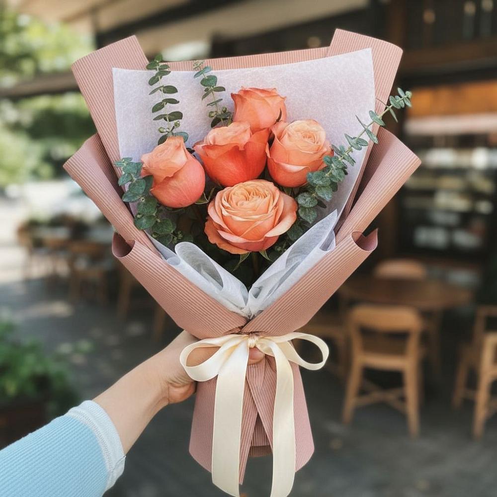 Букет цветов из: Розы в Дивеево