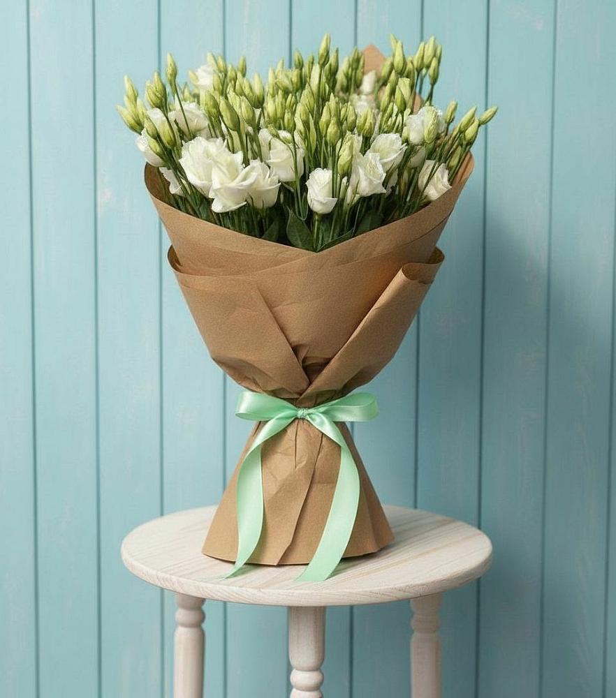 Букет цветов из: Лизиантусы в Дивеево