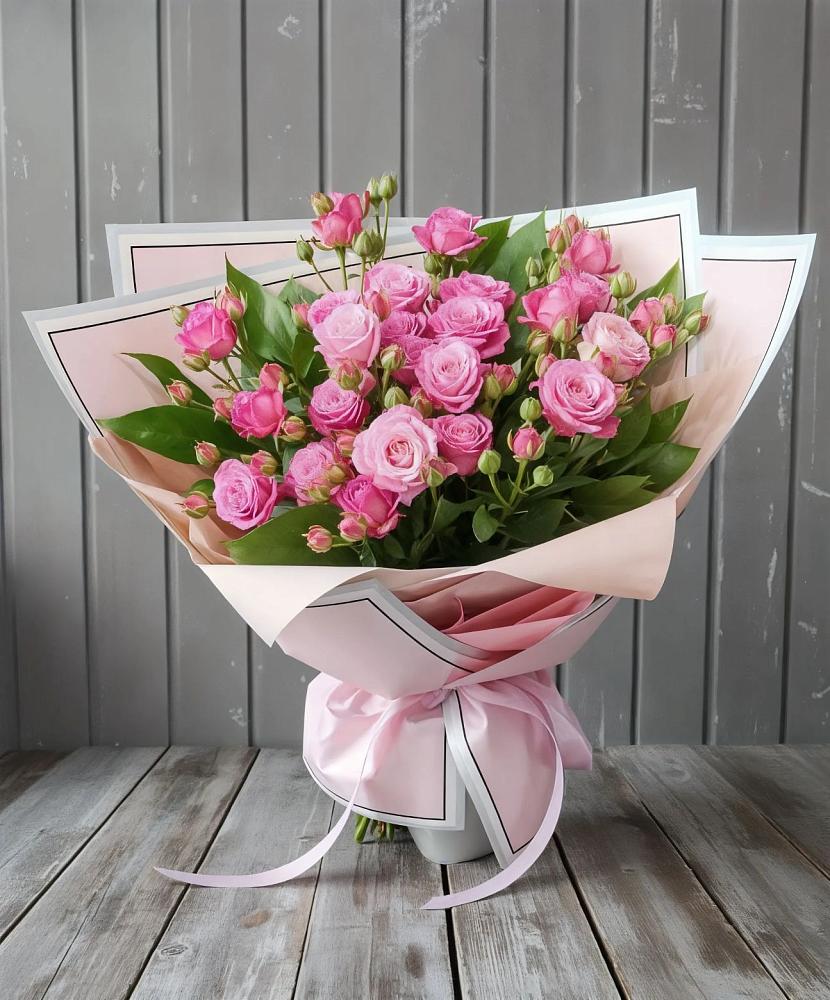 Букет Розовый кустик в Дивеево