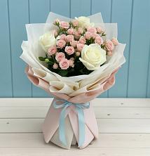 Букет цветов из:  Розы в Дивеево
