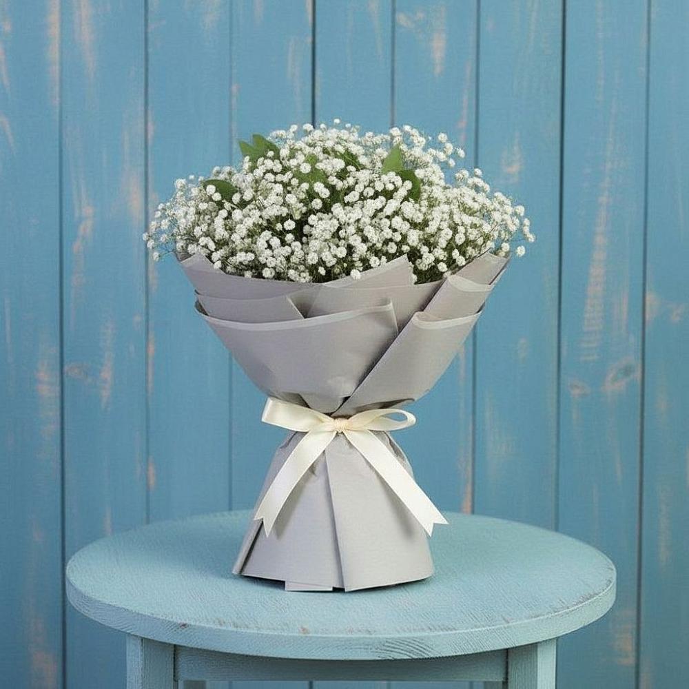 Букет цветов из: Гипсофила в Дивеево