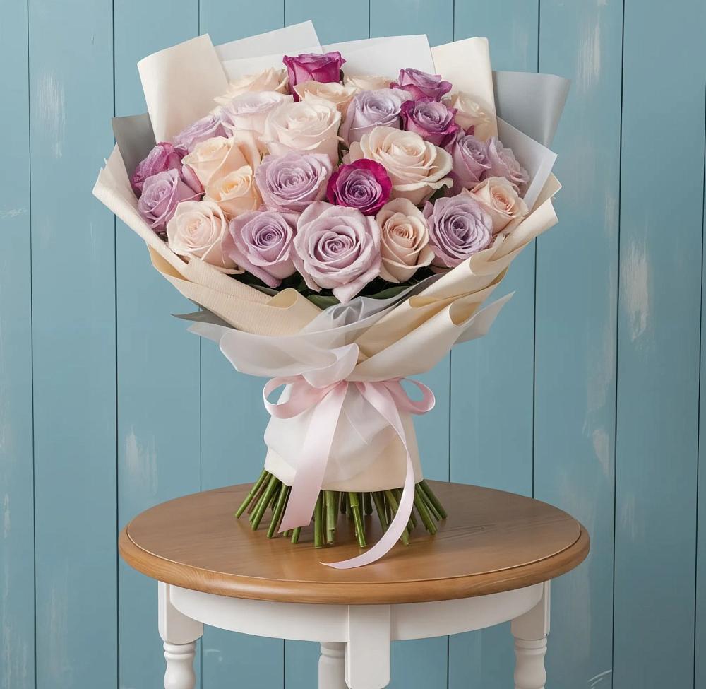 Букет цветов из: Розы в Дивеево