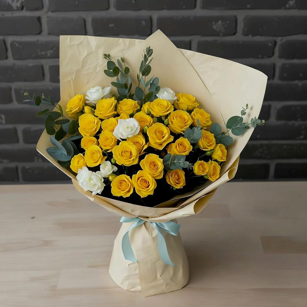 Букет цветов из: Розы в Дивеево