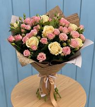 Букет цветов из:  Розы в Дивеево