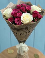 Букет цветов из:  Розы в Дивеево