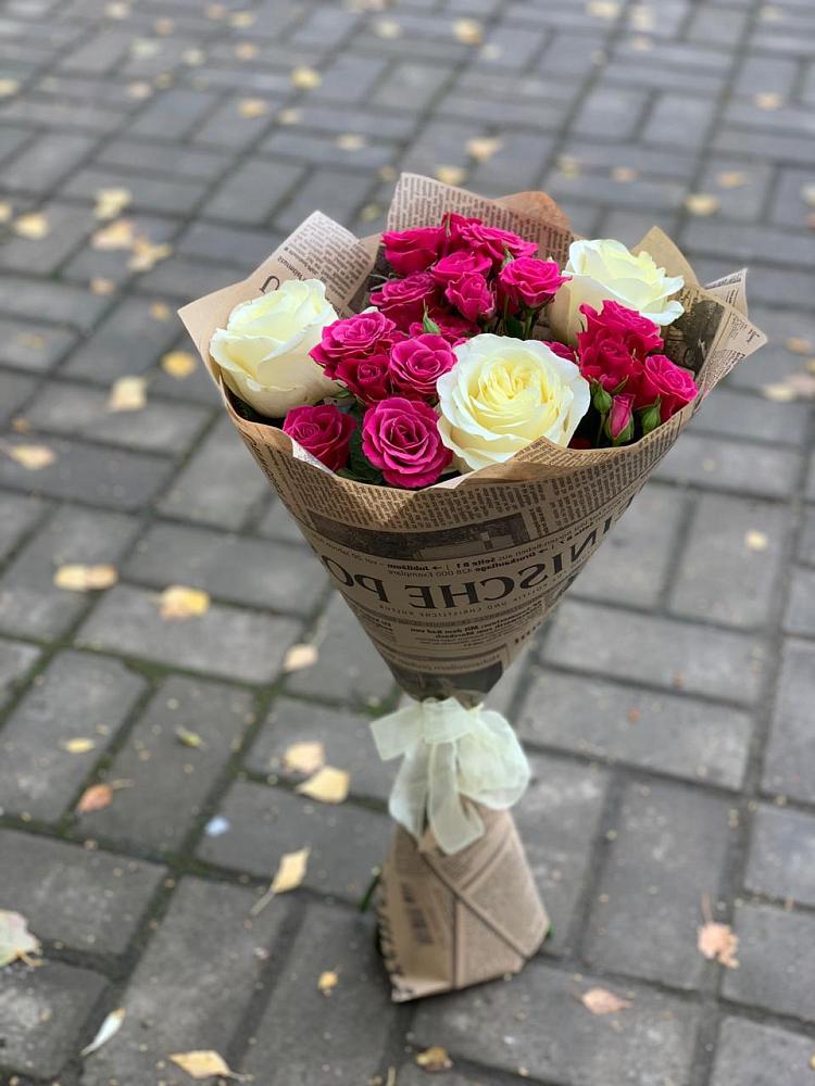 Букет цветов из: Розы в Дивеево