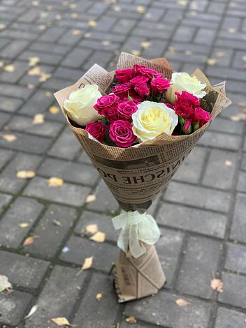 Букет цветов из: Розы в Дивеево