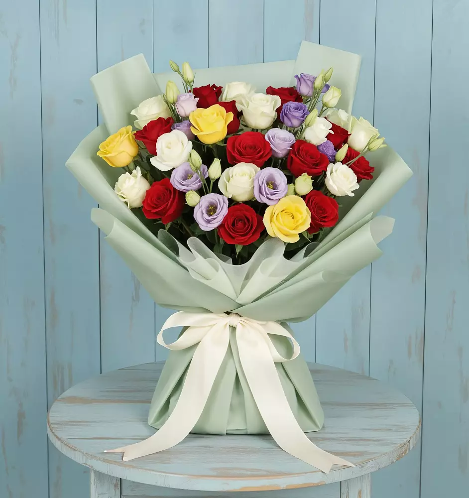 Букет цветов из: Розы в Дивеево