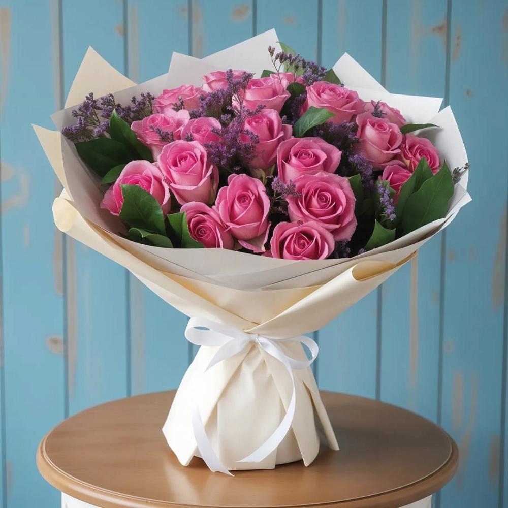 Букет цветов из: Розы в Дивеево