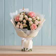 Букет цветов из:  Розы в Дивеево