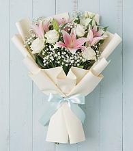 Букет цветов из:  Лилии в Дивеево