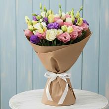 Букет цветов из:  Лизиантусы в Дивеево